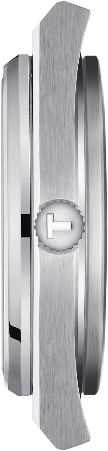 Tissot Mens PRX Powermatic 80 316L Stainless Steel case Automatic Watch, Grey, Stainless Steel, 12 (T1374071109100)