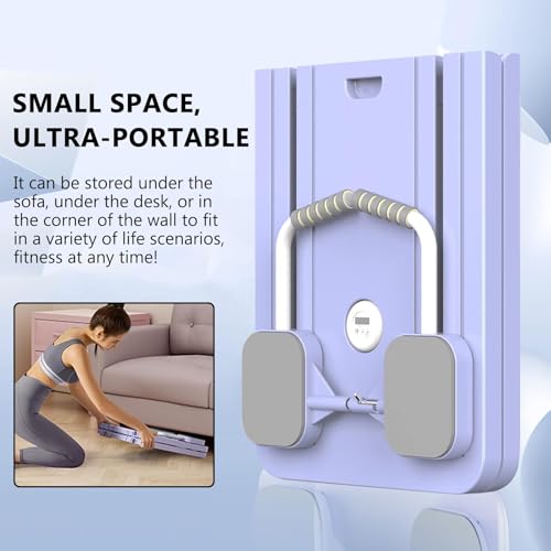 Pilates Board, Pilates Reformer Set, Multi-Purpose Foldable Pilates Reformer Board for Home, 5 in1 Pilates Sliding Board, Pilates Equipment