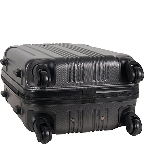 Kenneth Cole REACTION Out of Bounds Lightweight Hardshell 4-Wheel Spinner Luggage, Cobalt Blue, 20-Inch Carry On