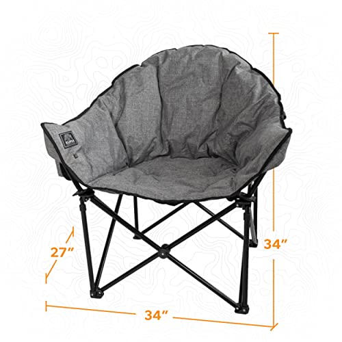 Kuma Outdoor Gear Lazy Bear Heated Chair 1, Red Plaid