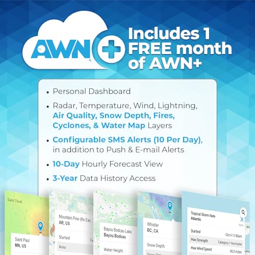 Ambient Weather WS-2902 WiFi Smart Weather Station