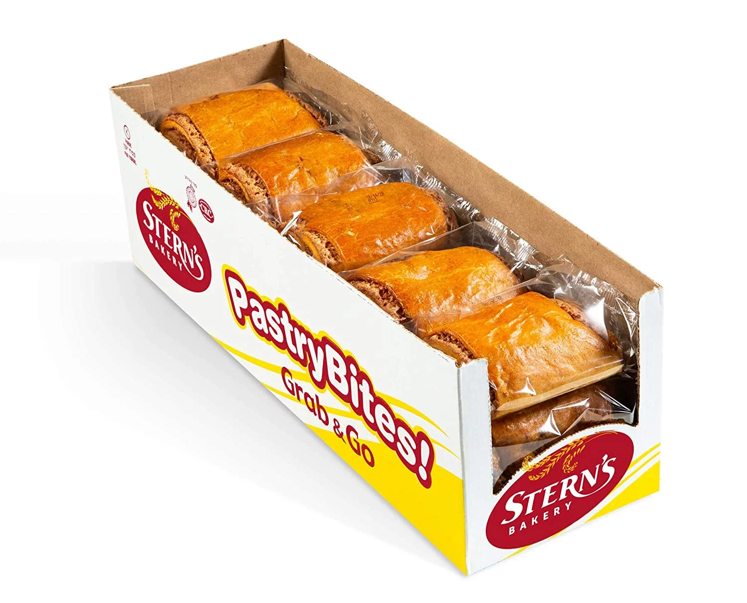 Cinnamon Danish | 3 Oz Breakfast Danish Pastries | Vending Machine Snacks | 18 Individually Wrapped Pastries | Lunchbox Snacks | Sterns Bakery (Cinnamon Danish)