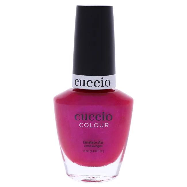 Cuccio Colour Nail Polish - Red Lights In Amsterdam by Cuccio for Women - 0.43 oz Nail Polish