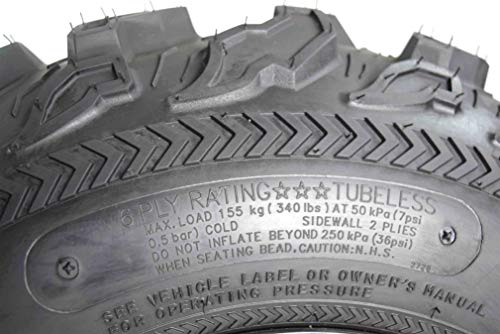 Kenda Bear Claw EX 25x8-12 Front ATV 6 PLY Tire Bearclaw 25x8x12 Single Tire