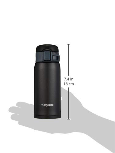 Zojirushi SM-SA60BA Stainless Steel Vacuum Insulated Mug, 1 Count (Pack of 1), Black, 20 oz.