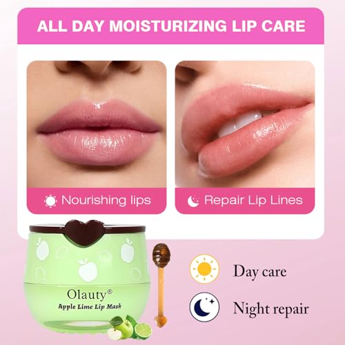 6 PCS Bee Lip Balm Mask Honey Pot, Honey Lip Balm Bulk, Moisturizing Lip Sleep Masks Hydrating Prevention Dry and Crack Lip Scrubs, Propolis Lip Mask Overnight Reduce Lip Lines