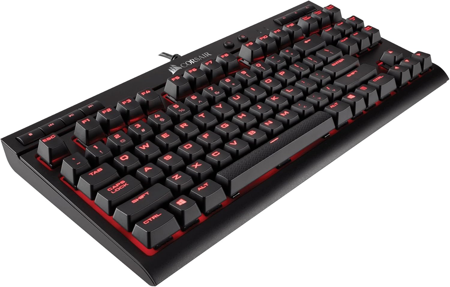 Corsair K63 Wireless Mechanical Gaming Keyboard, backlit Blue LED, Cherry MX Red - Quiet & Linear