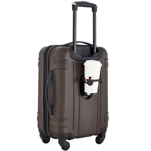 Wrangler Astral Hardside Luggage, Cedar, 20-Inch Carry-On