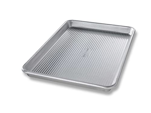 USA Pan Nonstick Standard Bread Loaf Pan, 1 Pound, Aluminized Steel