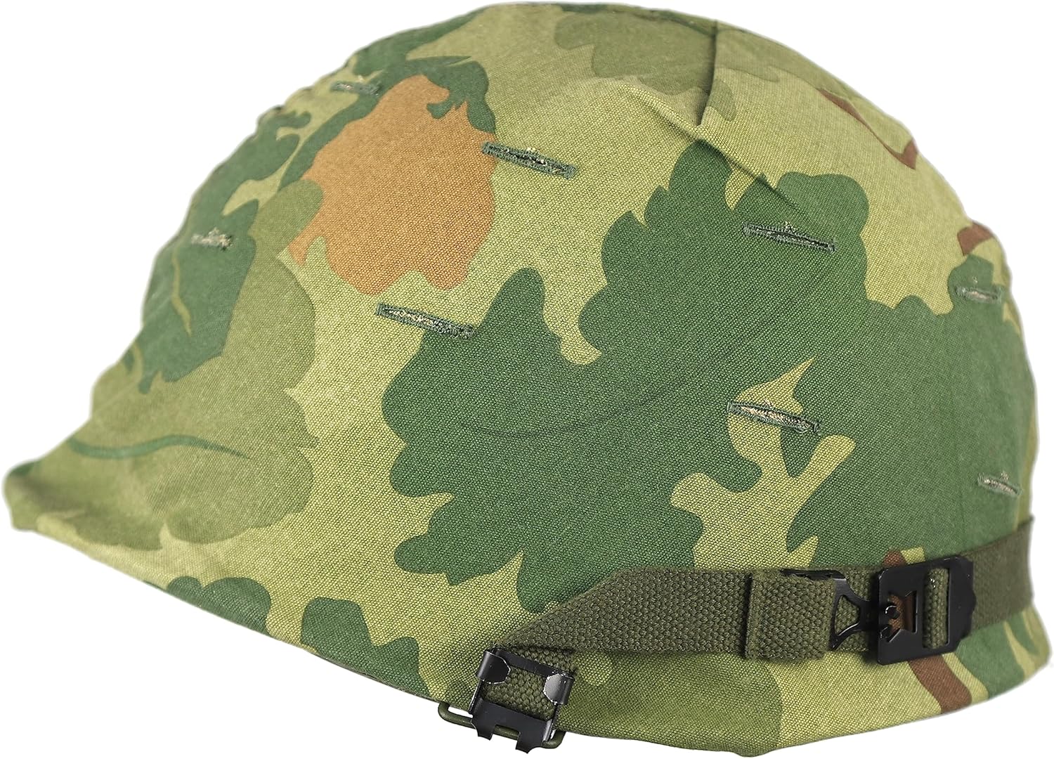 Vietnam War US M1 Helmet with Mitchell Cover