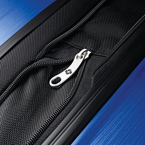 Samsonite Winfield 2 Hardside Expandable Luggage with Spinner Wheels, Brushed Anthracite, Checked-Large 28-Inch