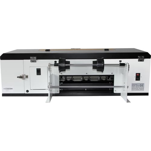 DTF Printer Machine - with XP600 Printhead, Faster Speed Higher Resolution 5760 * 1440dpi, T Shirt Printer DTF Transfer Machine with Roll Feeder, White Ink Mixing System (L8050)