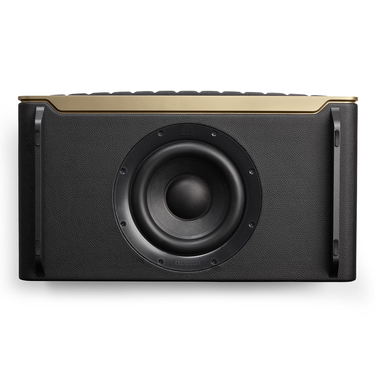 JBL Authentics 500 Wireless Bluetooth Speaker with Dolby Atmos Music (Black/Gold)