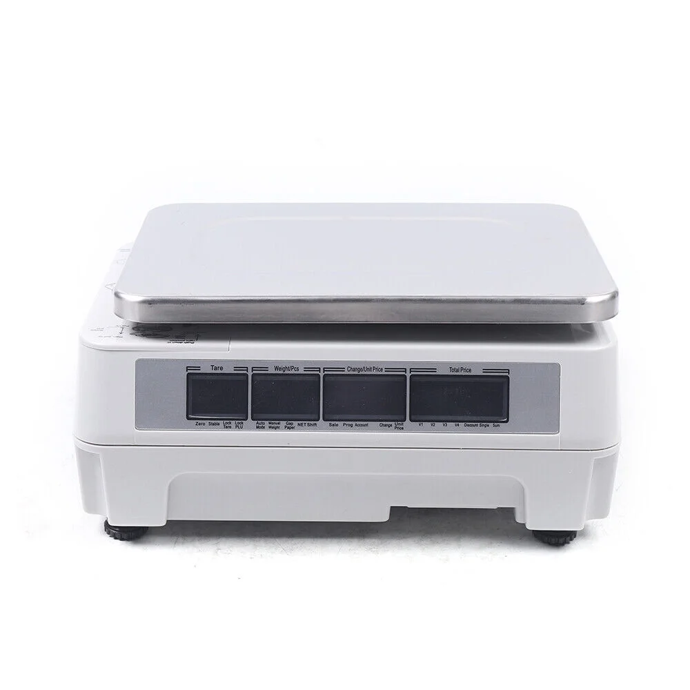 Miumaeov NEW Digital Deli Meat Food Computing Retail Price Scale 66LB Retail w/ printer