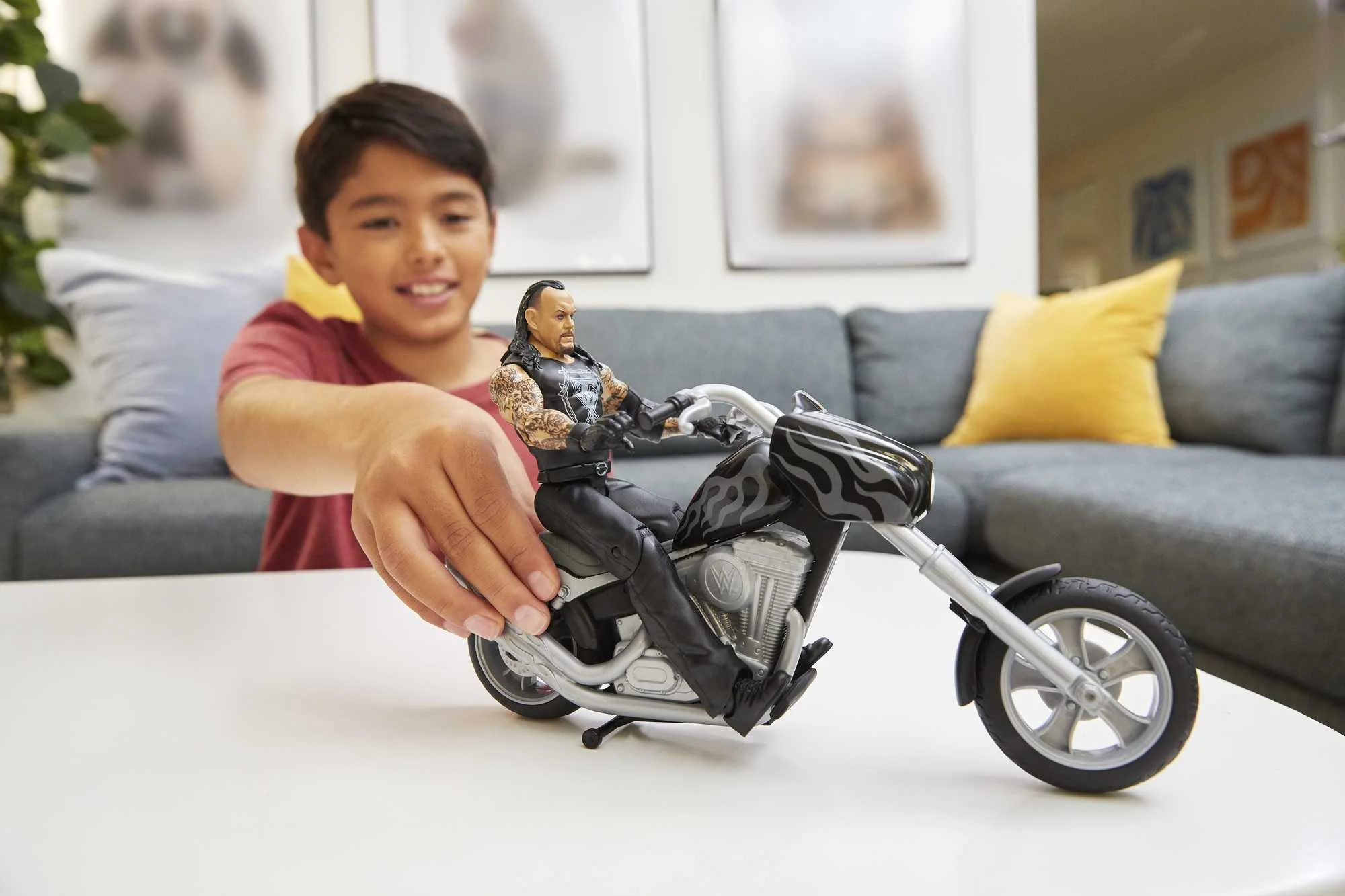 WWE Wrekkin Slamcycle Vehicle