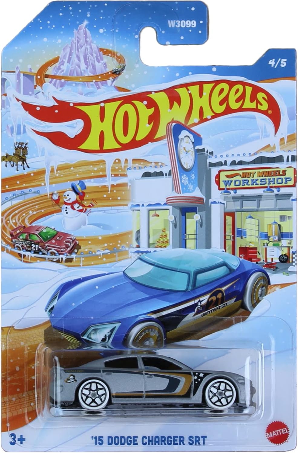 Hot Wheels 2021 Winter Holiday Complete Set of 5 Diecast Vehicles