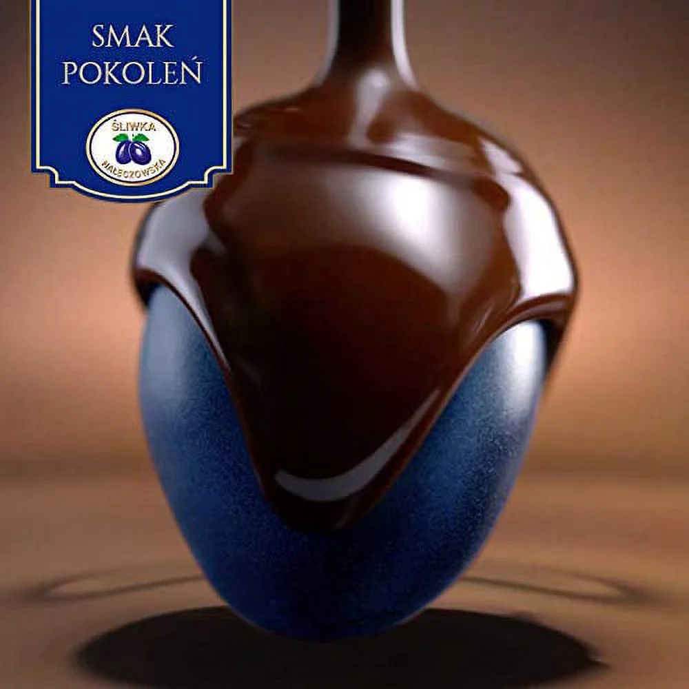 Candied Plums With Cocoa Cream And Chocolate, Polish Prunes, Sliwka Naleczowska Big Candy Box 3 Kg | 6.6 Lb
