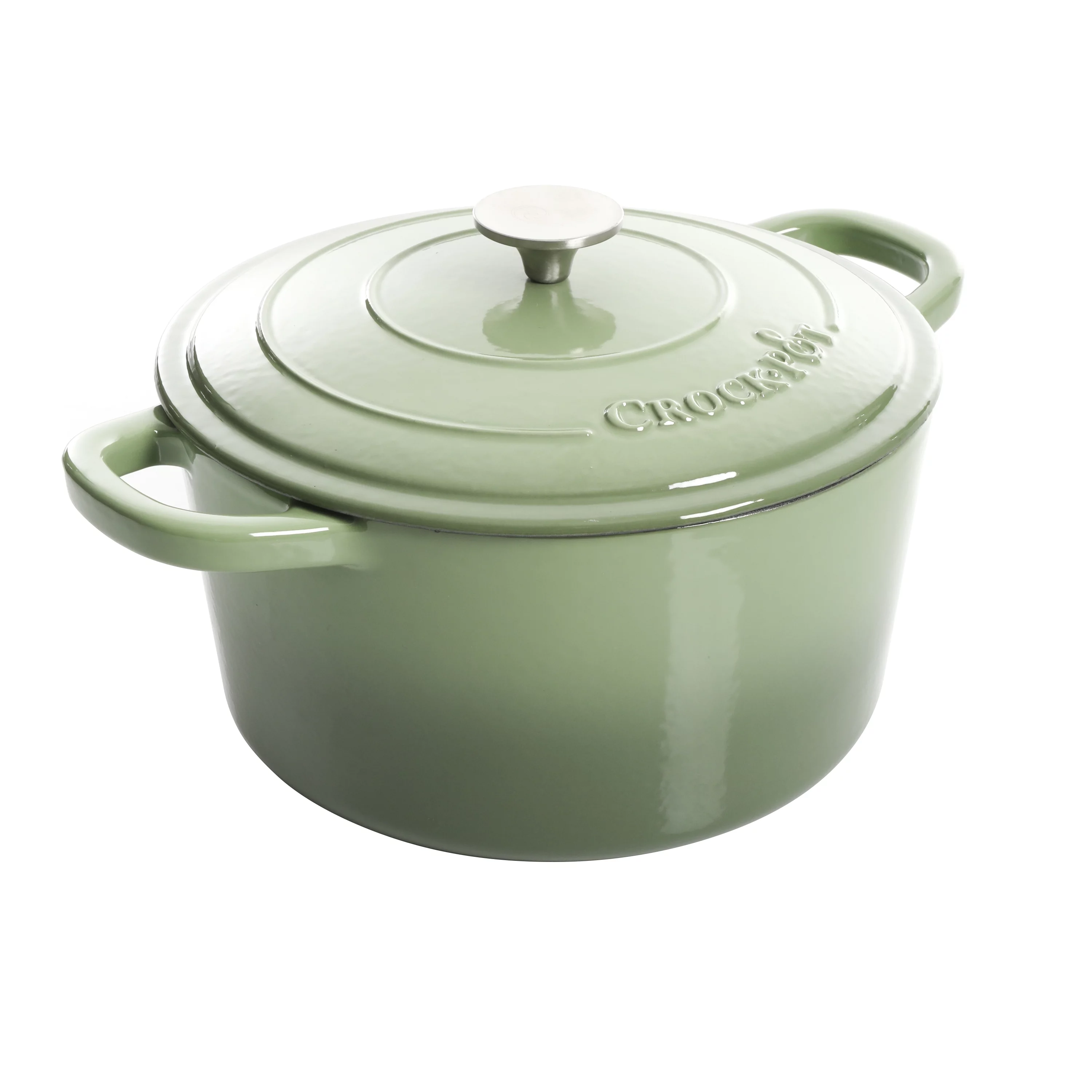 Crock Pot Artisan 7-Quart Round Dutch Oven - Pistachio Green