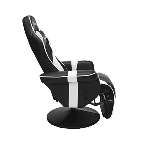 RESPAWN 900 Racing Style Gaming Recliner, Reclining Gaming Chair, in Gray RSP 900 GRY