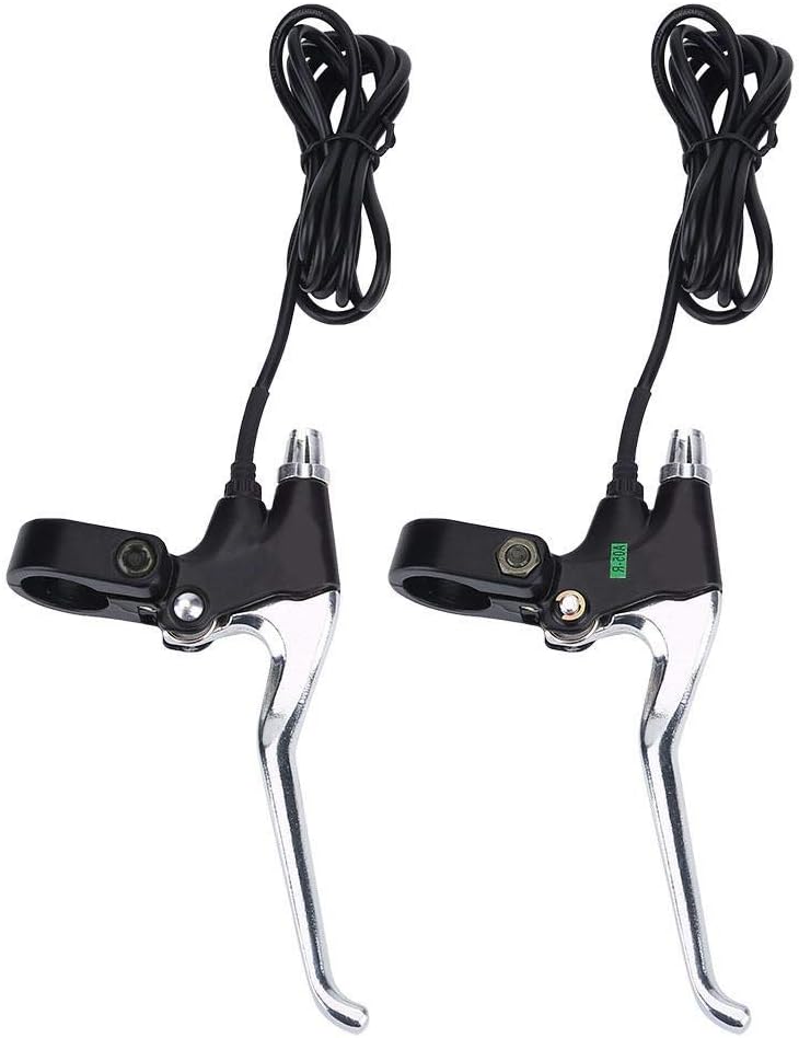 1 Pair 2 Wires Universal Left Right Brakes E Bike Brake Lever V Brake Lever Replacement Parts