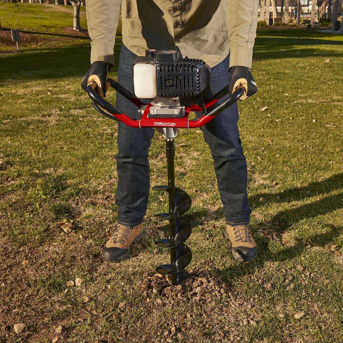 Predator Gas Powered Earth Auger