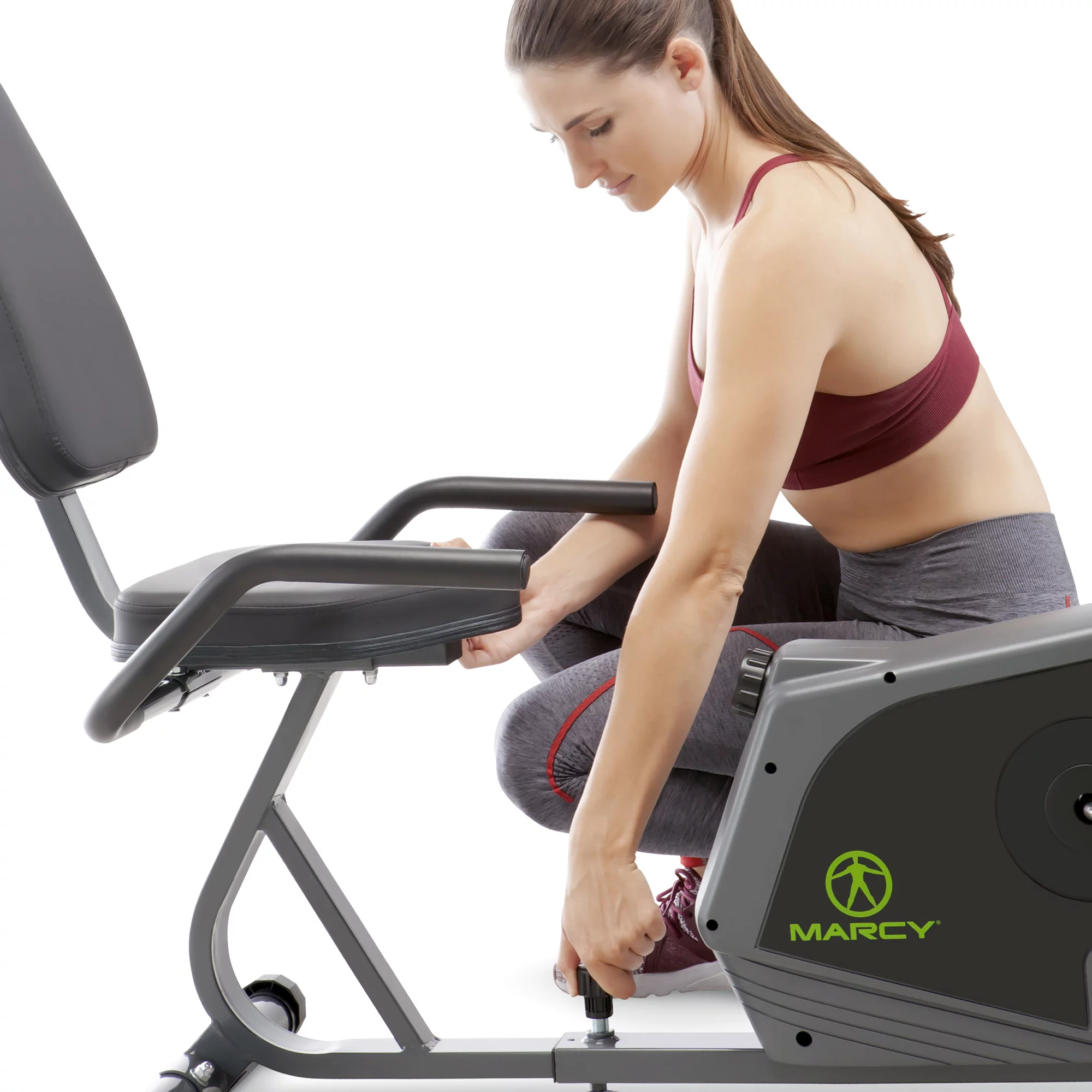 Marcy Magnetic Recumbent Exercise Bike NS-1206R