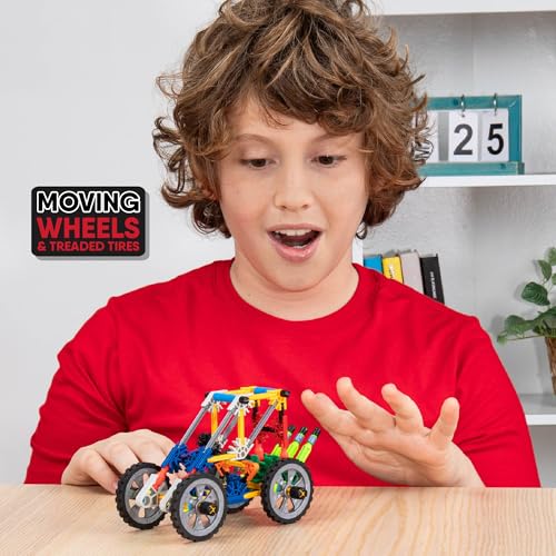 K'NEX - Adventure Wheels Building Set - 480 Pieces‚ STEM Building, Creative Construction Set‚ Ages 7+