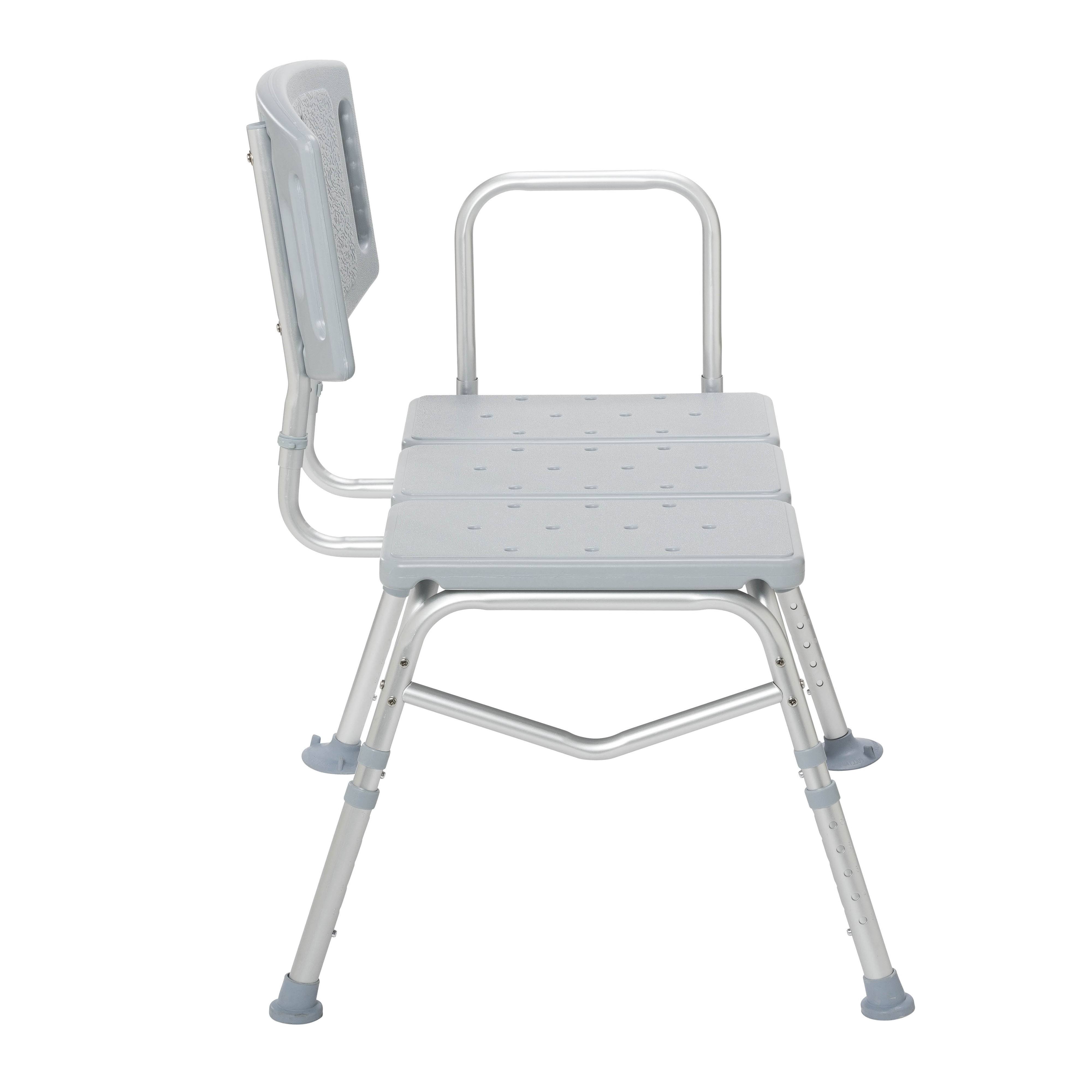 Drive Medical - Heavy Duty Bariatric Plastic Seat TRANSFER Bench