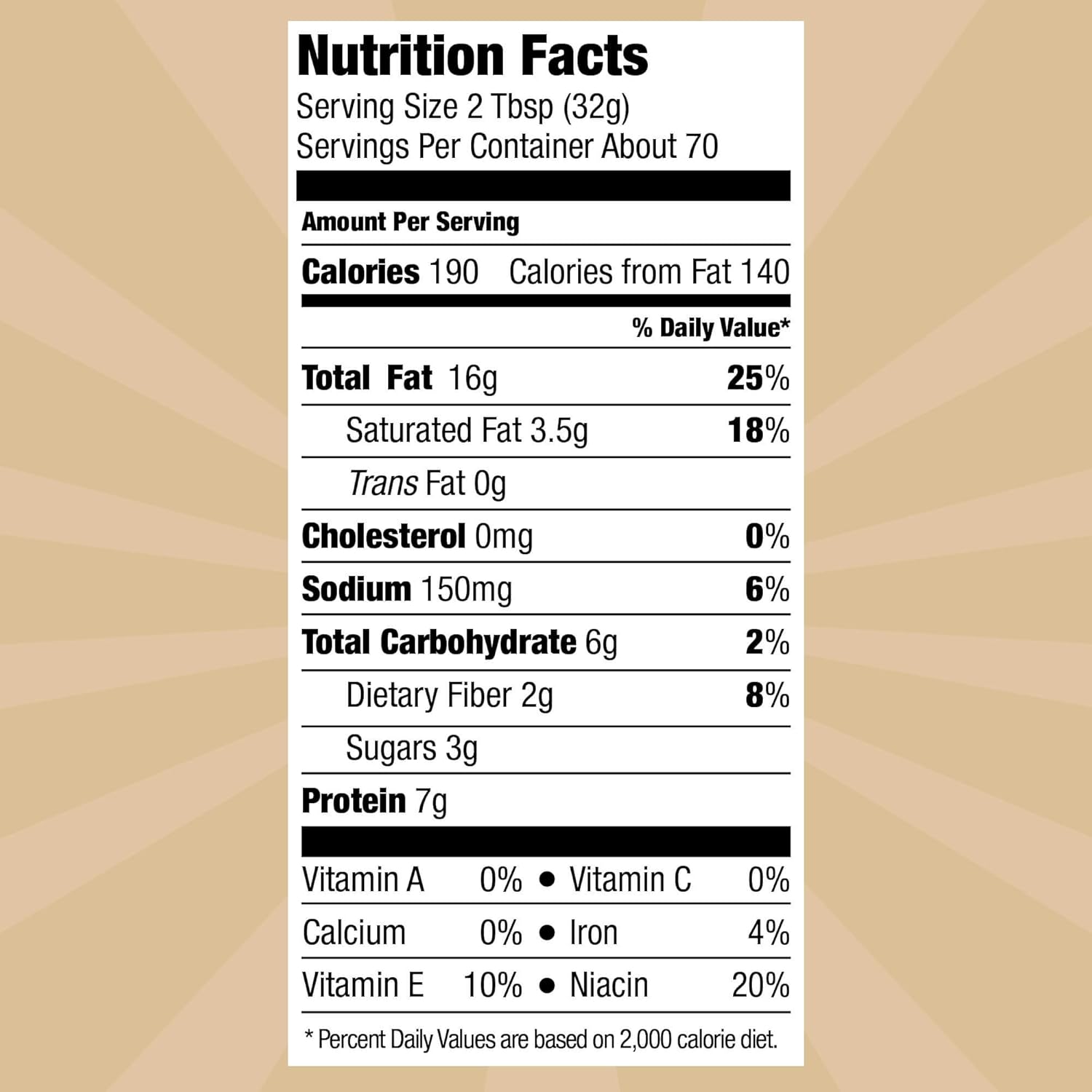 SKIPPY Natural Creamy Peanut Butter Spread, 40 Ounce Twin Pack