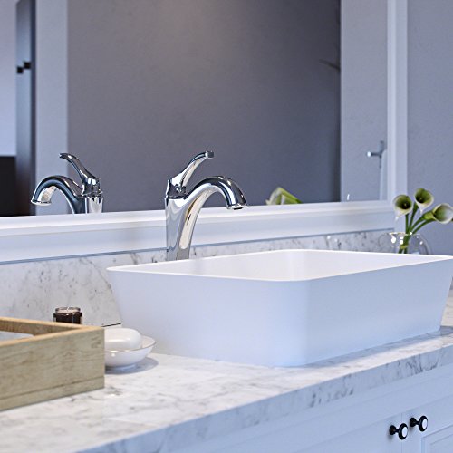 KRAUS KVF-1200BG Arlo™ Brushed Gold Tall Vessel Bathroom Faucet with Pop-Up Drain