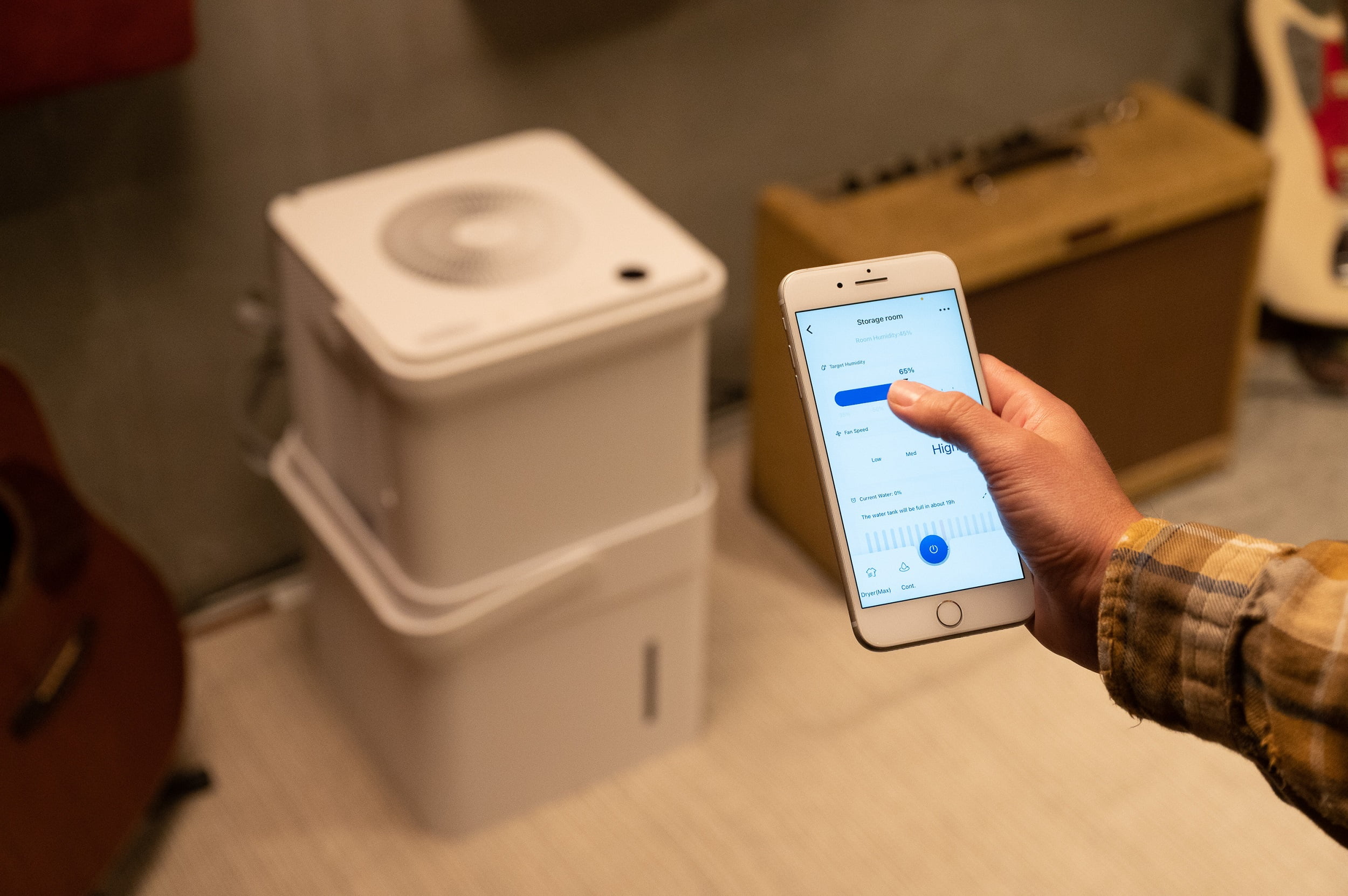 Midea Cube 50-Pint Smart WiFi Dehumidifier with Pump, Coverage up to 4,500 sq. ft.