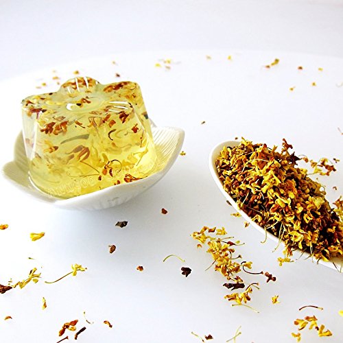 ELITEA 4oz Dried Osmanthus Flower Herb Loose Leaf Tea 100% Fragrant Natural Herbal Tea 115 g