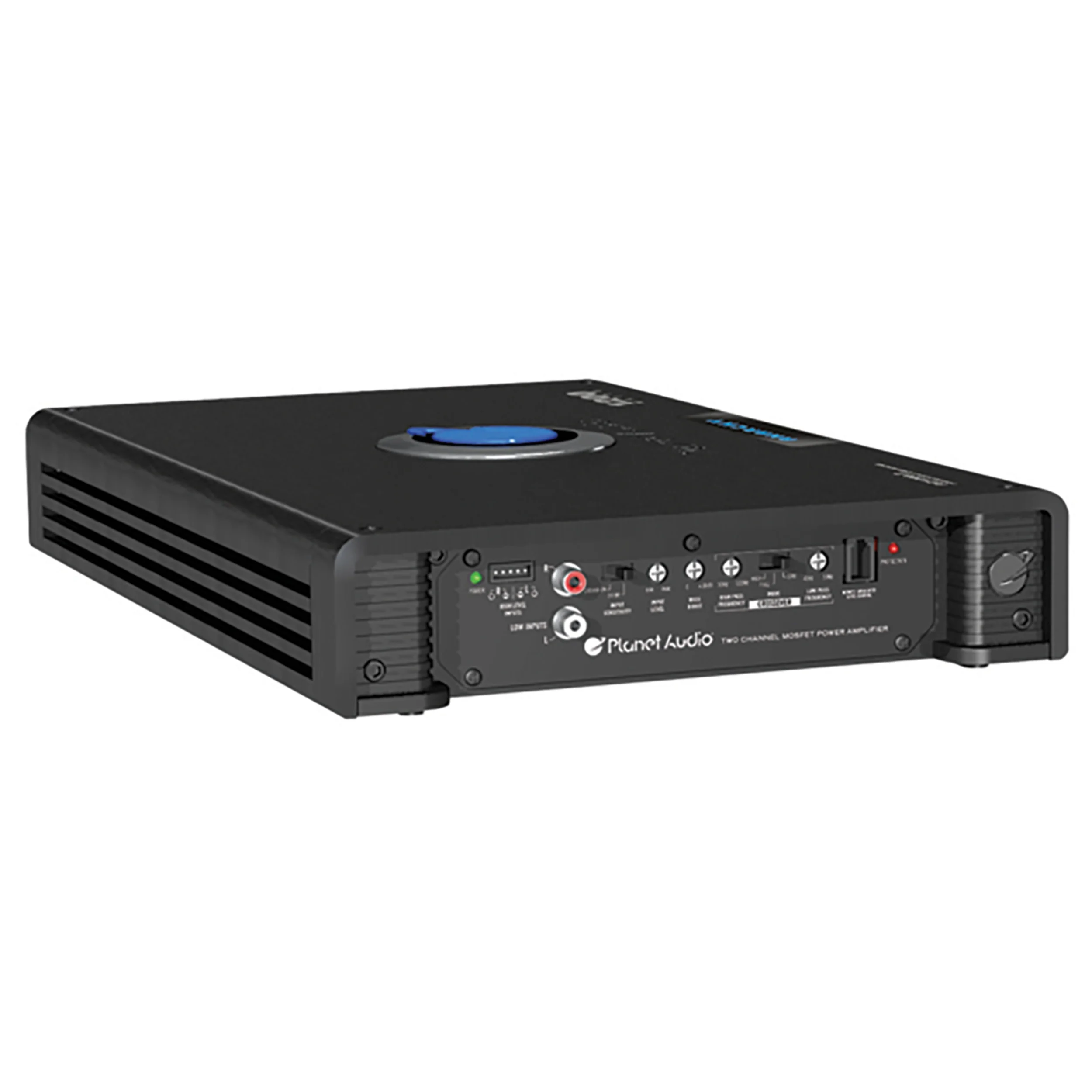 Planet Audio AC1200.2 2 Channel 1200 Watt Car Amplifier, Full Range, Bridgeable