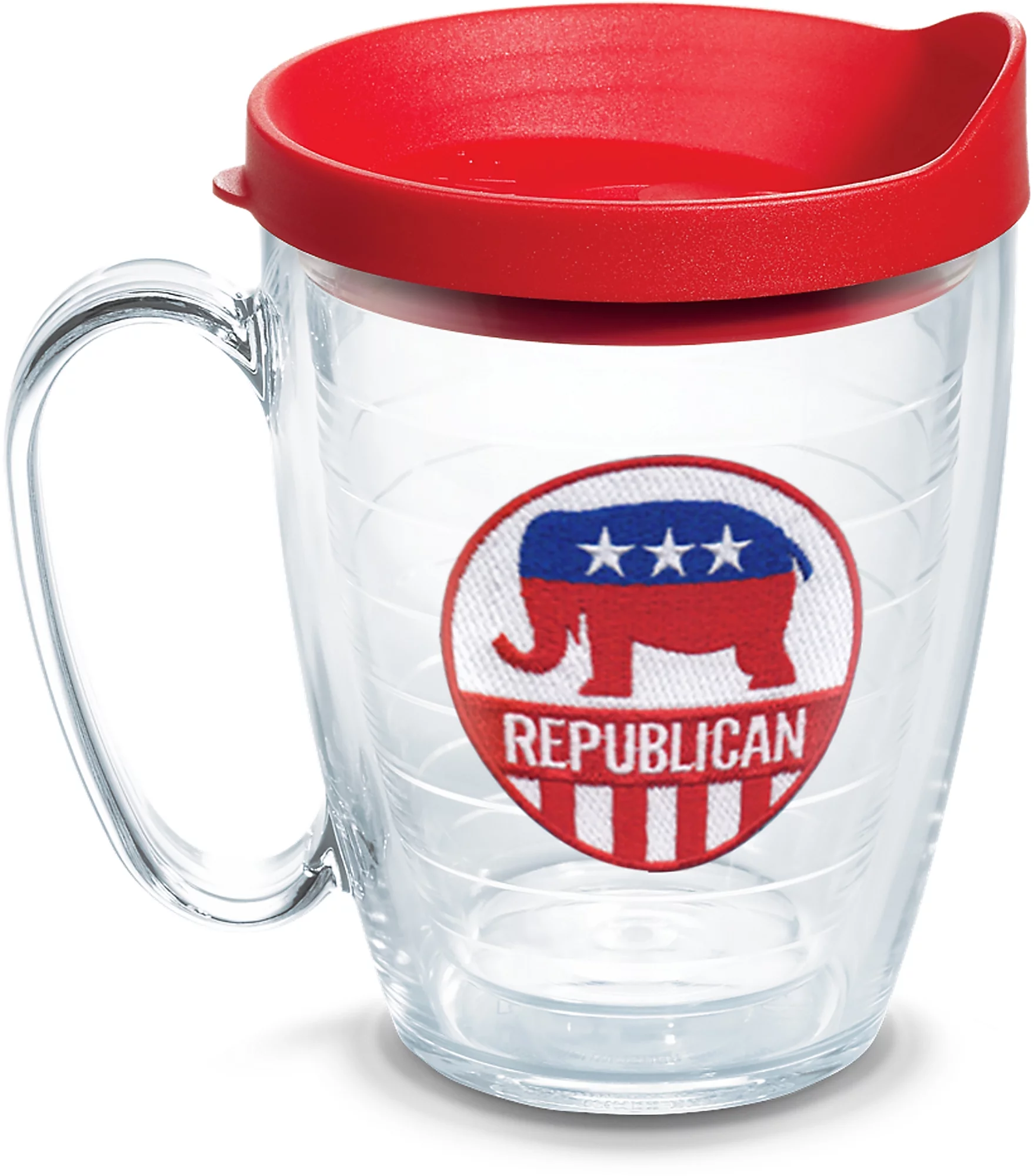 Tervis Republican Elephant Made in USA Double Walled  Insulated Tumbler Travel Cup Keeps Drinks Cold & Hot, 16oz Mug, Classic