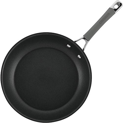 Circulon 84564 Elementum Hard Anodized Nonstick Cookware Set / Pots and Pans Set - 10 Piece, Gray