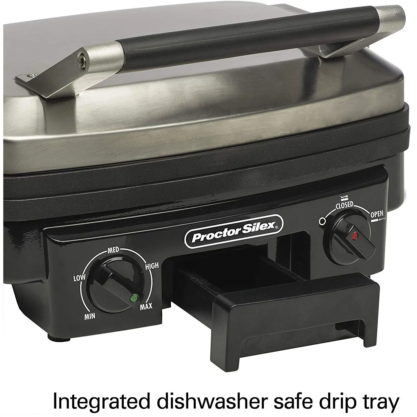 Proctor Silex Contact Grill with Reversible Grids