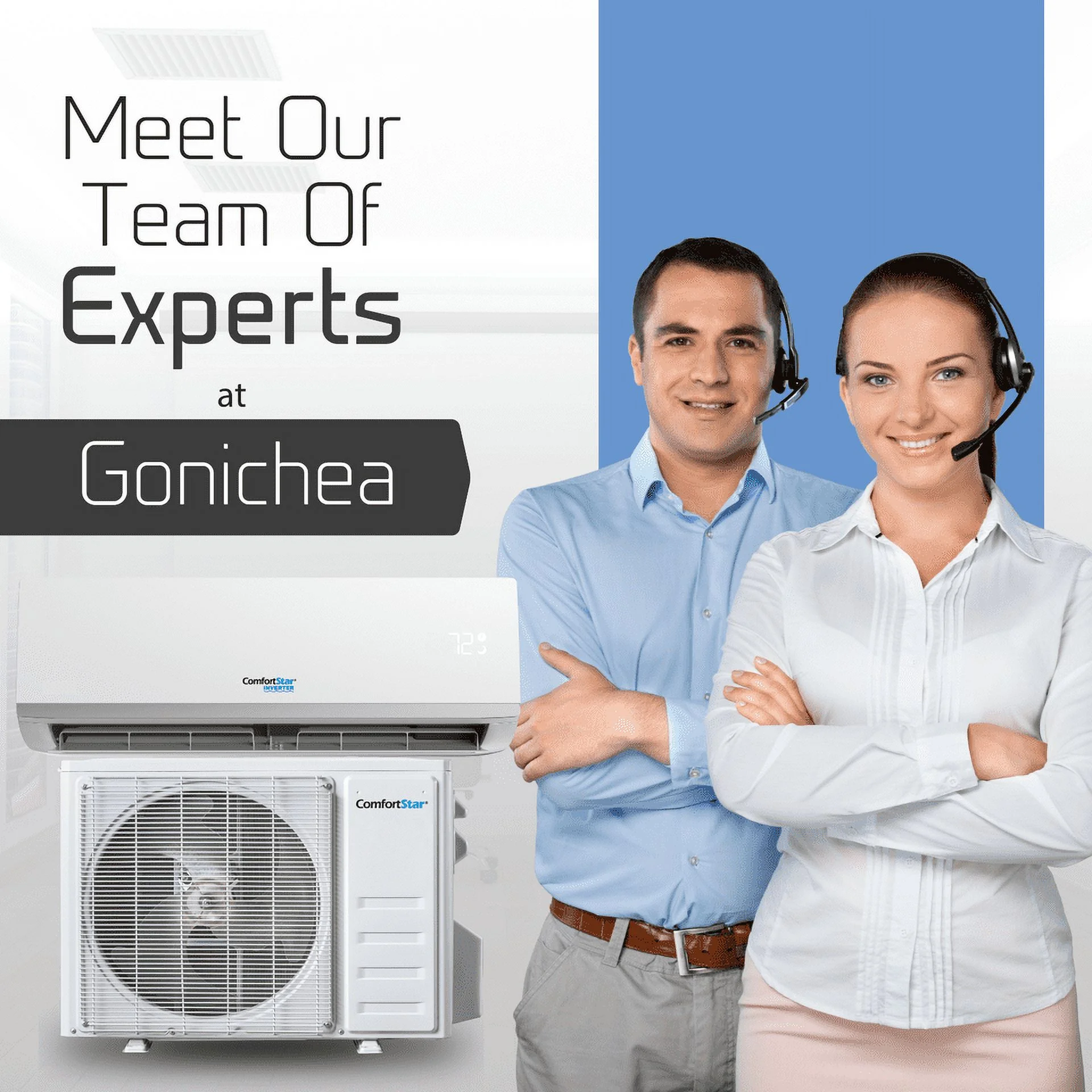 24,000 BTU 20 SEER2 Ductless Mini-Split Inverter+ Air Conditioner Only Cold System Full Set 220V.