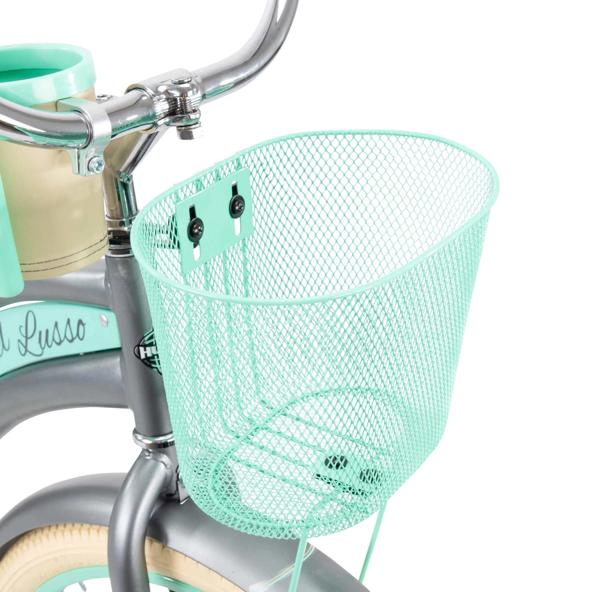 Huffy, Nel Lusso Classic Cruiser Bike with Perfect Fit Frame, Women's, Gray, 26