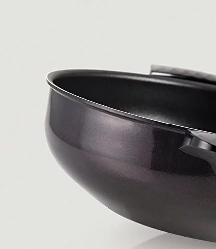 Happycall 5 Layer Diamond Nonstick Party Wok With Lid, 13inch, Stir Fry Pan, Jumbo Cooker, Deep Frying Pan