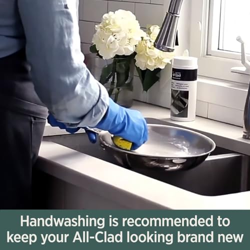 All-Clad D5 5-Ply Stainless Steel Cookware Set 5 Piece Induction Oven Broiler Safe 600F Pots and Pans Silver