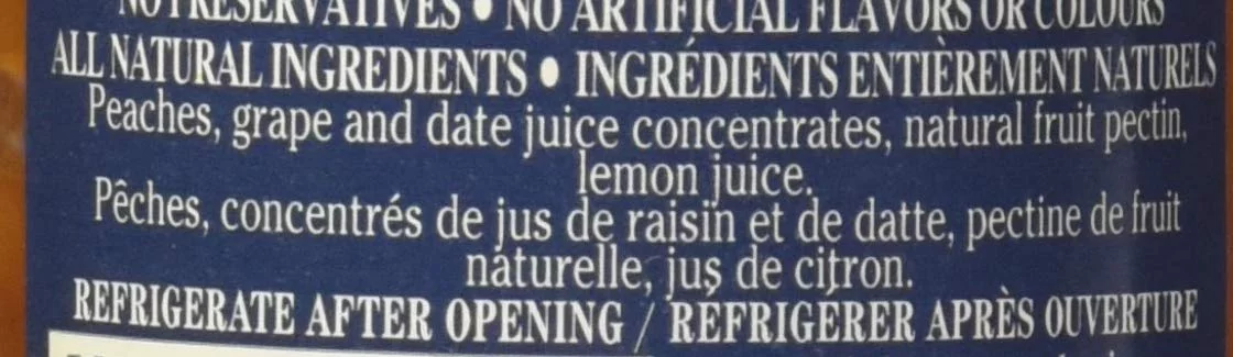 Charles Jacquin-St.Dalfour Consrv, Peach, 100% Fruit, 10-Ounce (Pack of 6)
