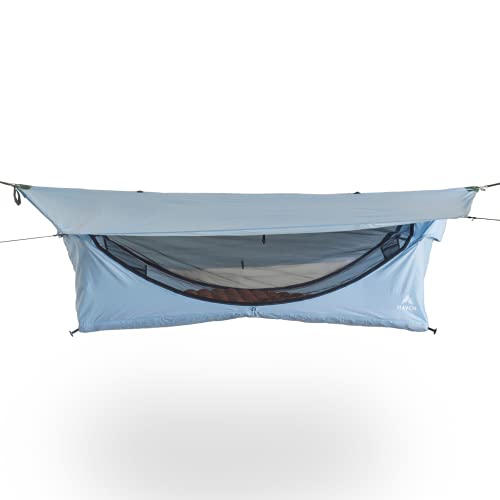 Haven Tents Lay Flat Hammock Tent - Waterproof Tent & Camping Hammock with Mosquito Net - Includes Insulated Pad and Rainfly - Haven Tent, Haven XL, Haven Safari