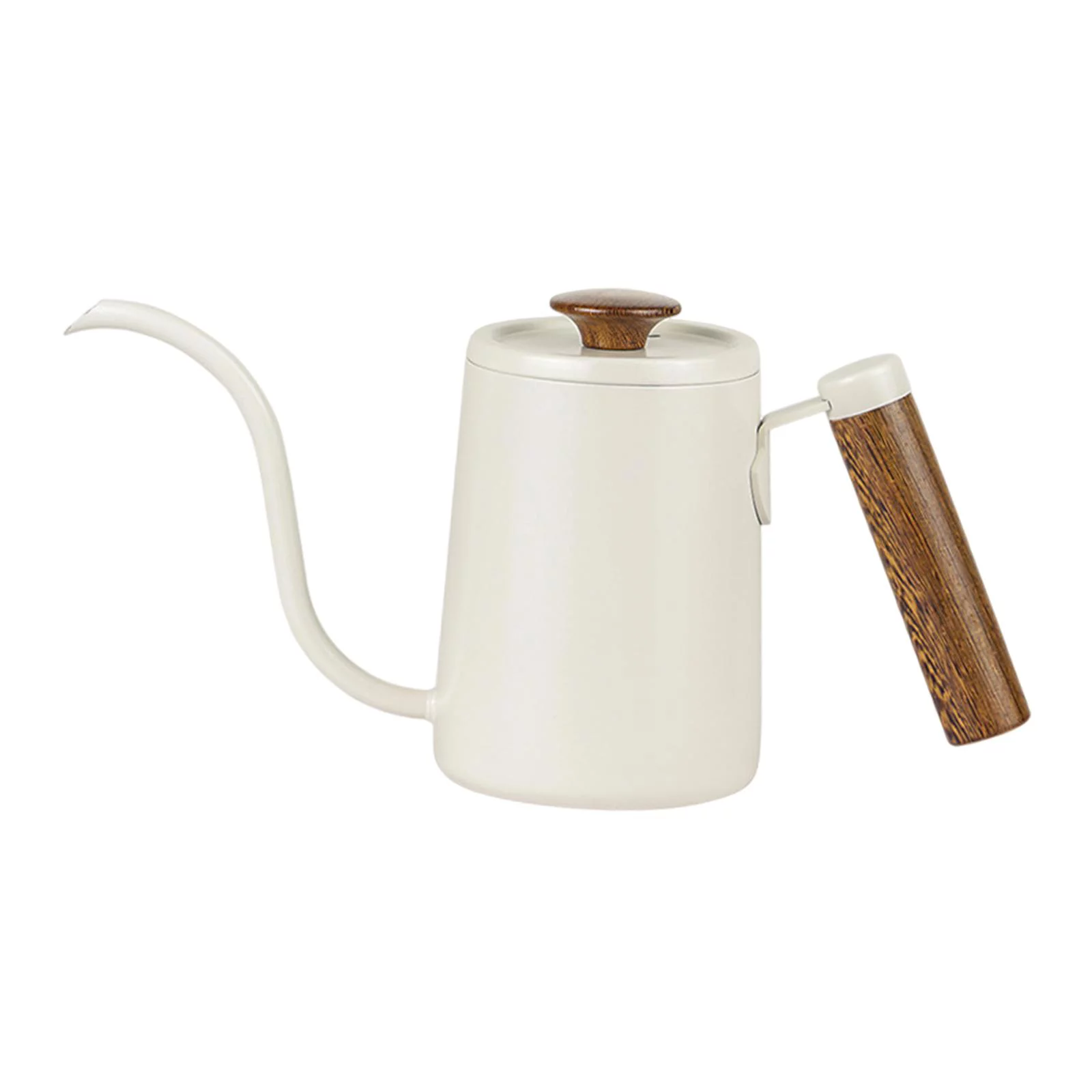 Pour over Coffee Kettle Gooseneck Kettle Camping Coffee Pot Gooseneck Spout Drip Coffee Kettle Coffee Tea Pot for Coffee Maker Barista Gift Beige