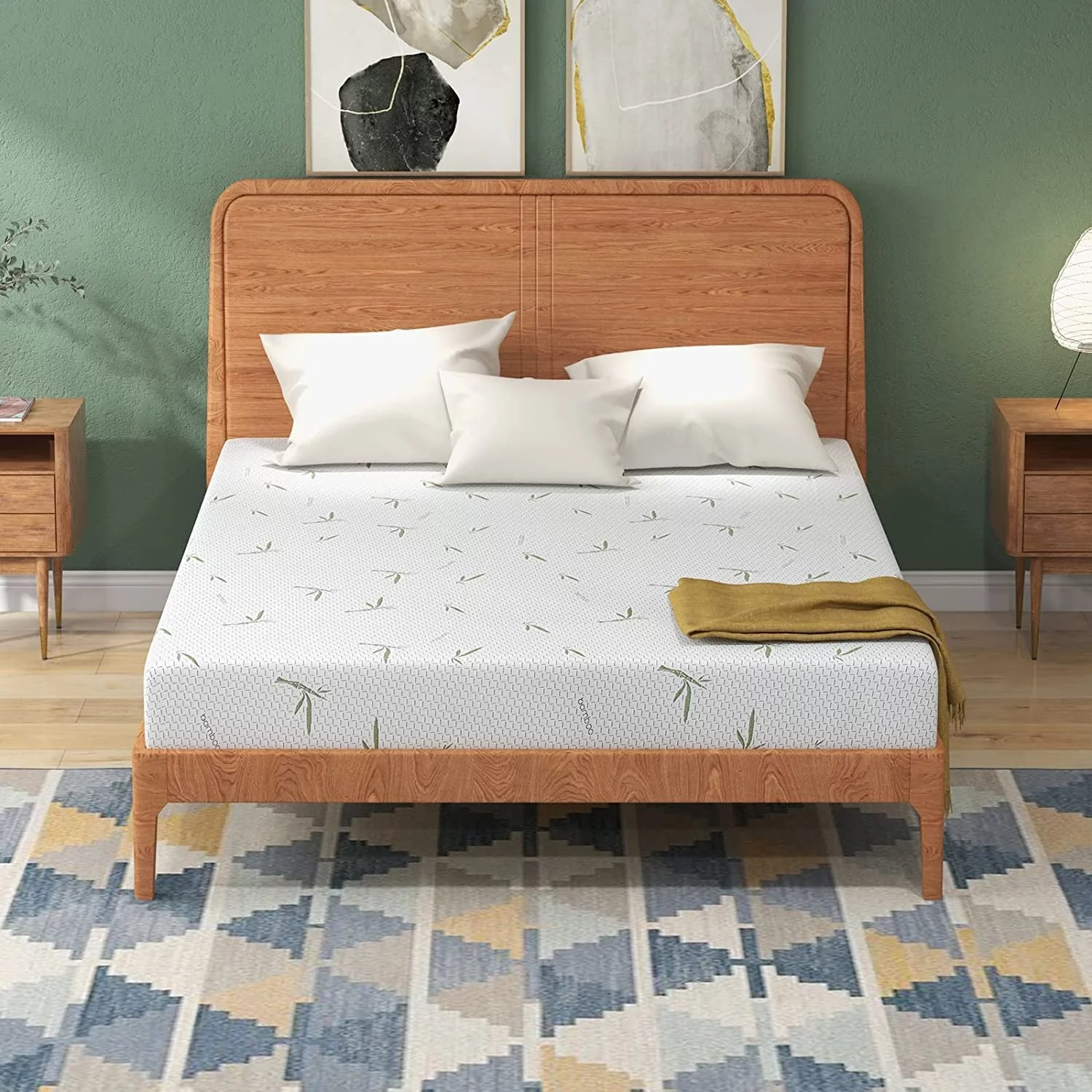 Popular Full Mattress  10 inch Full Size Mattresses in a Box Cooling Gel Memory Foam Mattress for Kids Bunk Trundle Bed Daybed Medium Firm