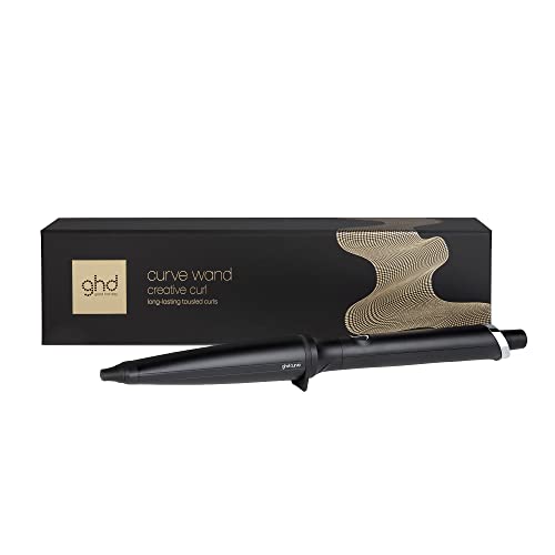 ghd Curve® Professional Hair Curling Irons & Wands | Soft Waves, Classic and Tight Curls | 0.5 –1.5 Inch Barrels’ | 365ºF Styling Temp Preventing Heat Damage + Auto Sleep Mode