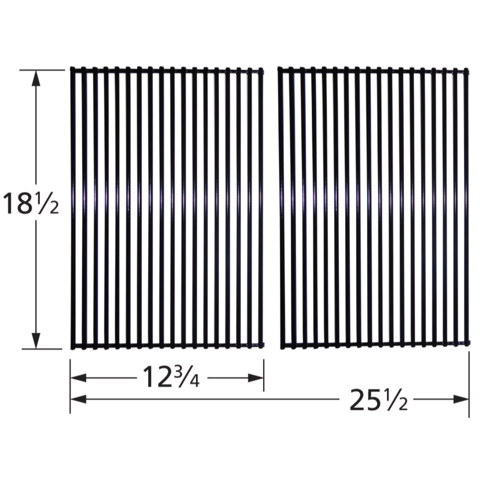 Porcelain Coated Stainless Steel Wire Cooking Grid for DCS and Charbroil Grills