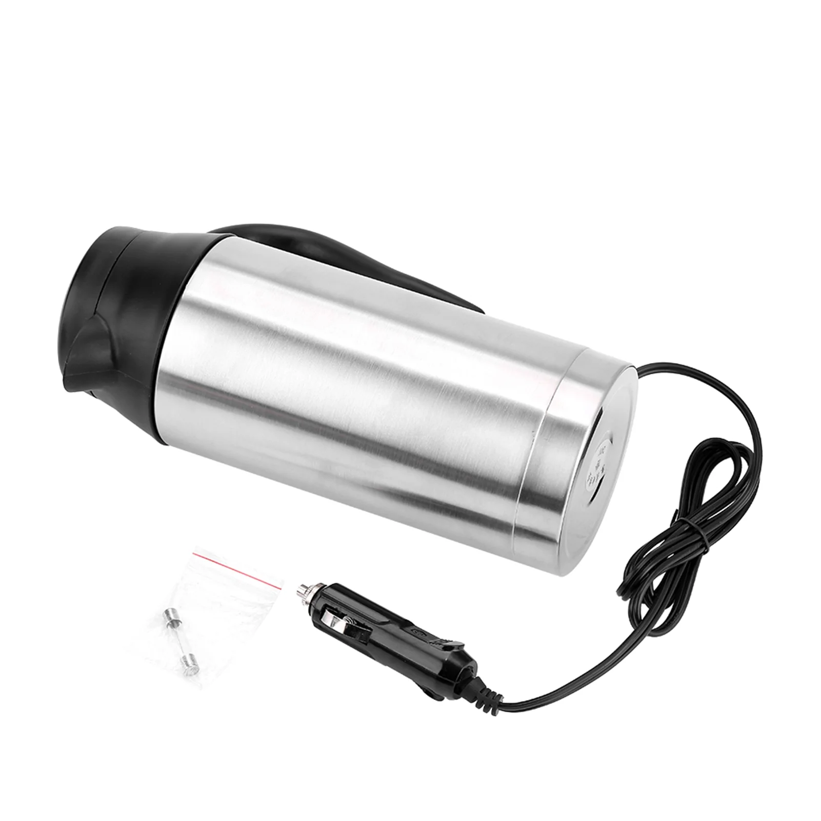 Car Water Heater, 750ml 24V Portable Travel Car Truck Kettle Water Heater Bottle for Tea Coffee Drinking