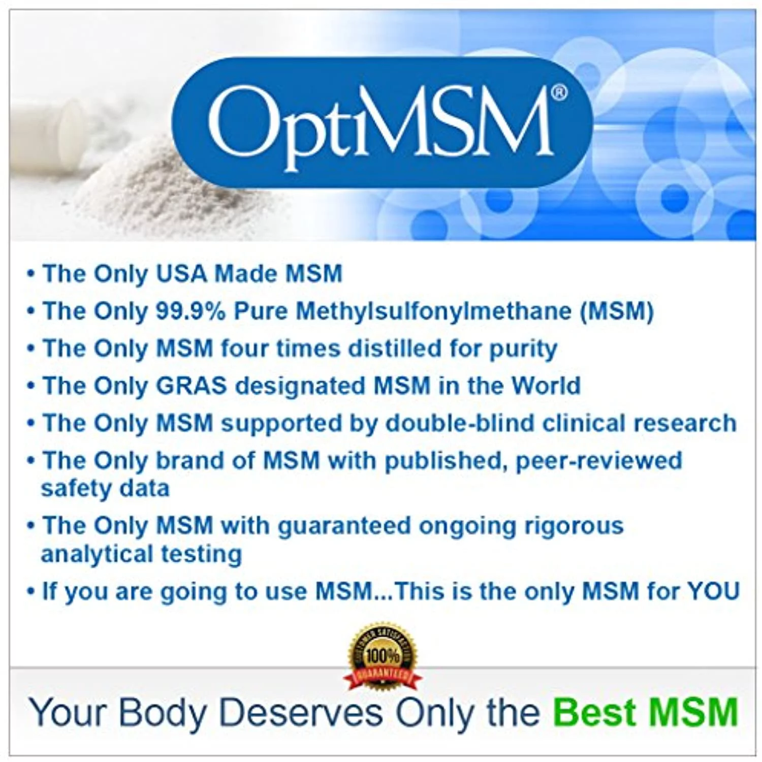 MSMPure Course Flakes 1 lb