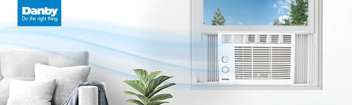Danby DAC050MB1WDB 5000 BTU Window AC in White