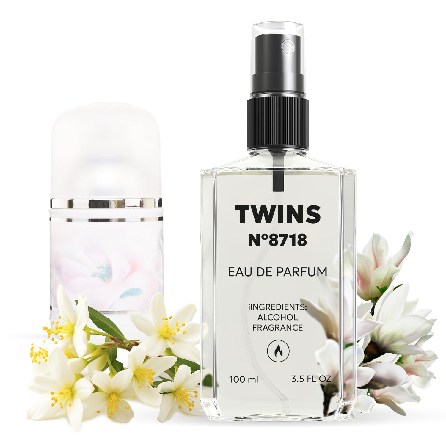 TWINS Impression of Anais Anais | Unisex Perfume for Women and Men Eau de Parfum | No.8718 | 3.4 Fl Oz / 100 ml